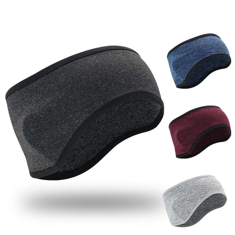 Fleece Ear Warmer Band - الشتاء الدراجات الأذن دفئا الرجال النساء