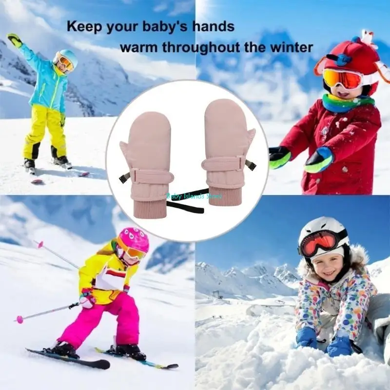 Snow Glove Insulated - قفازات K92D للتزلج المقاومة للماء، قفازات