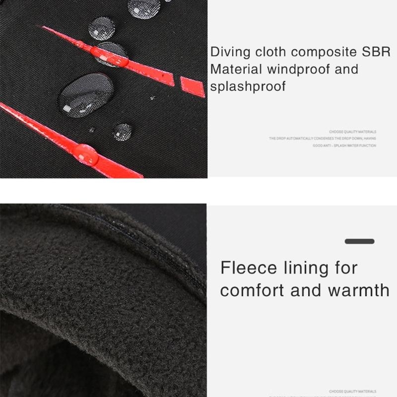 Snow Glove Insulated - قفازات شتوية للبالغين، قفازات تزلج مقاومة