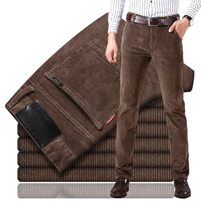 Corduroy Pant Warm - 2025 ربيع الخريف الرجال سروال قصير