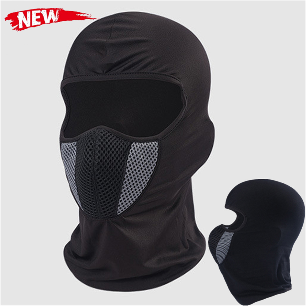 Balaclava Ski Mask - قناع وجه للدراجات النارية، غطاء رأس