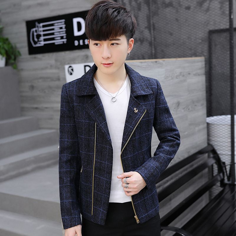 معطف رجالي قصير من مزيج الصوف، - مراجعة Wool Coat Peacoat وسعره