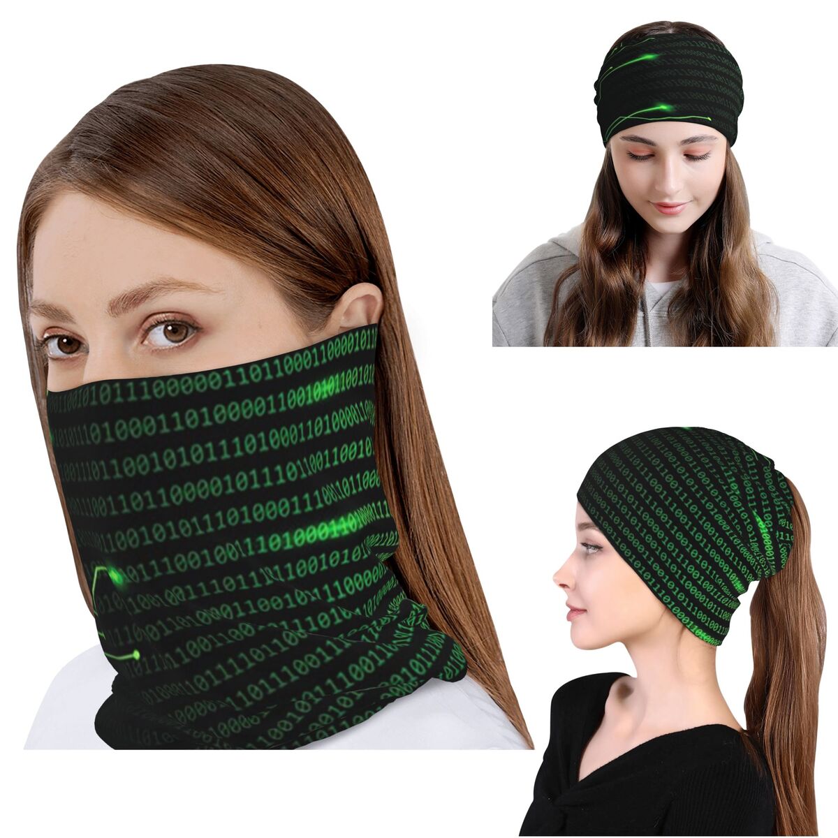 بطانية مزينة بنمط الكود الثنائ - مراجعة Knit Beanie Hat Warm وسعره