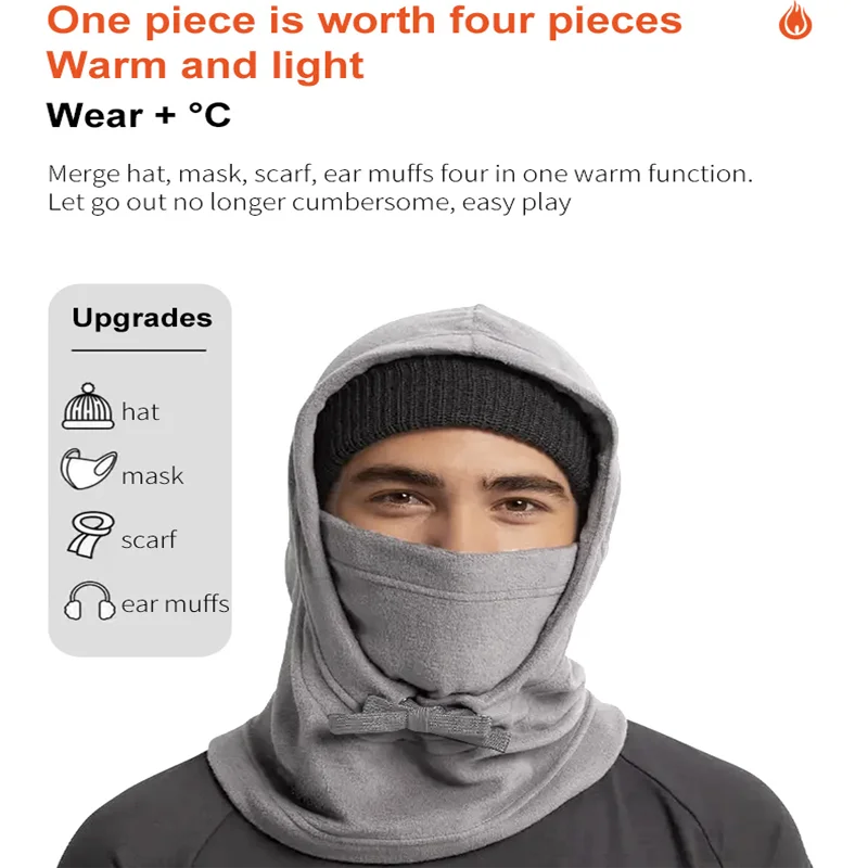 خوذة دراجة نارية على شكل قمر ب - مراجعة Balaclava Ski Mask وسعره
