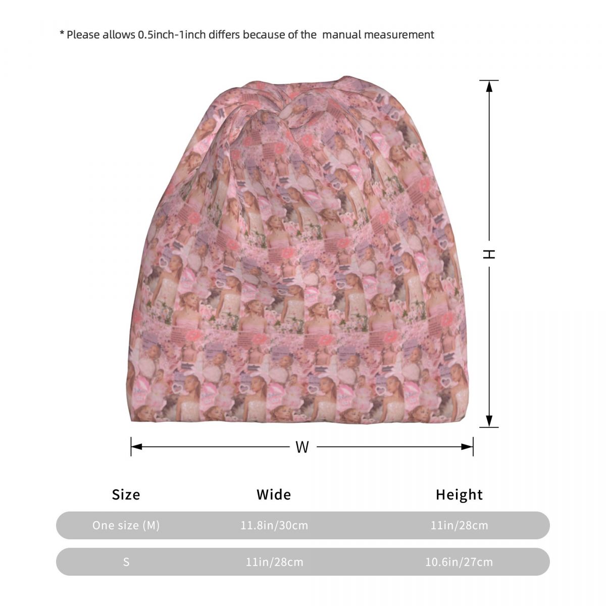 وشاح للرقبة من أريانا غراندي س - مراجعة Knit Beanie Hat Warm وسعره