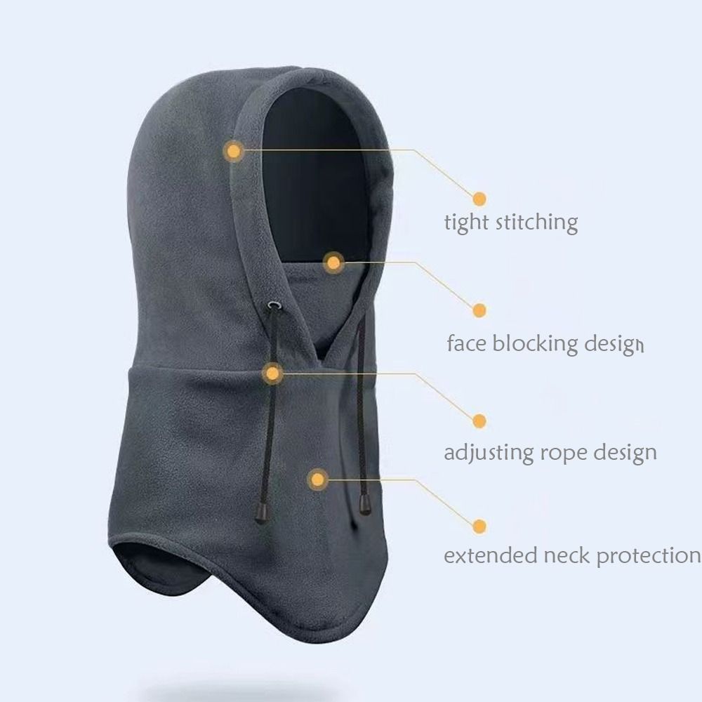 بالاكلافا من الصوف القطبي المق - مراجعة Balaclava Ski Mask وسعره