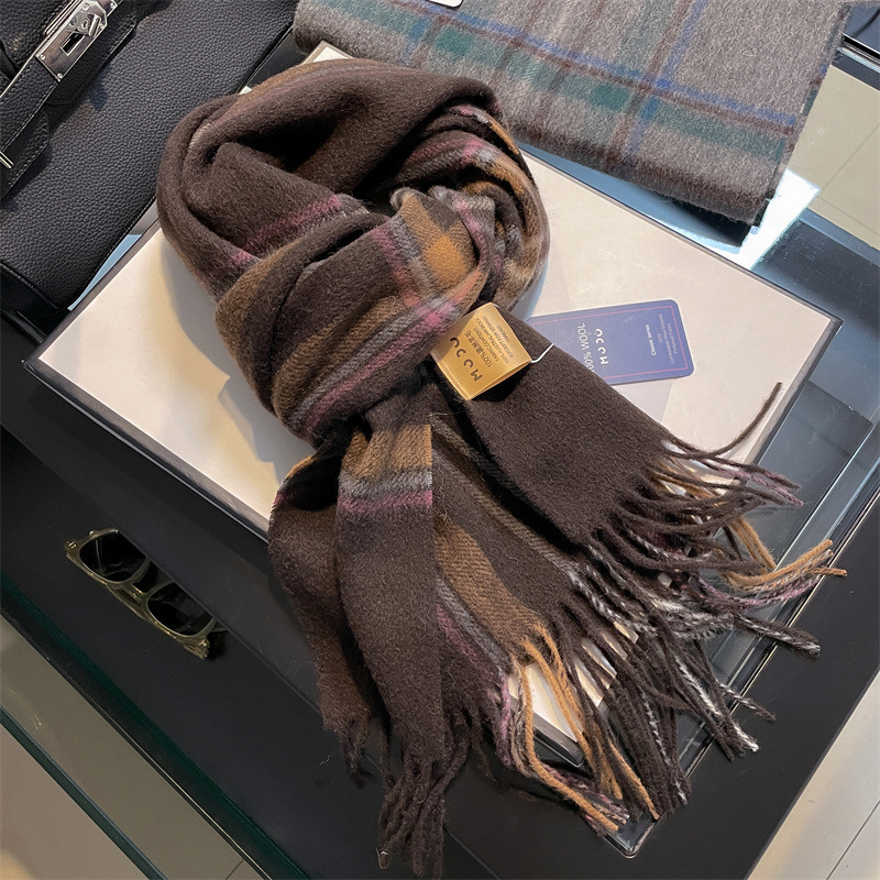 عالية الجودة نقية 100% الصوف ا - مراجعة Wool Scarf Men وسعره