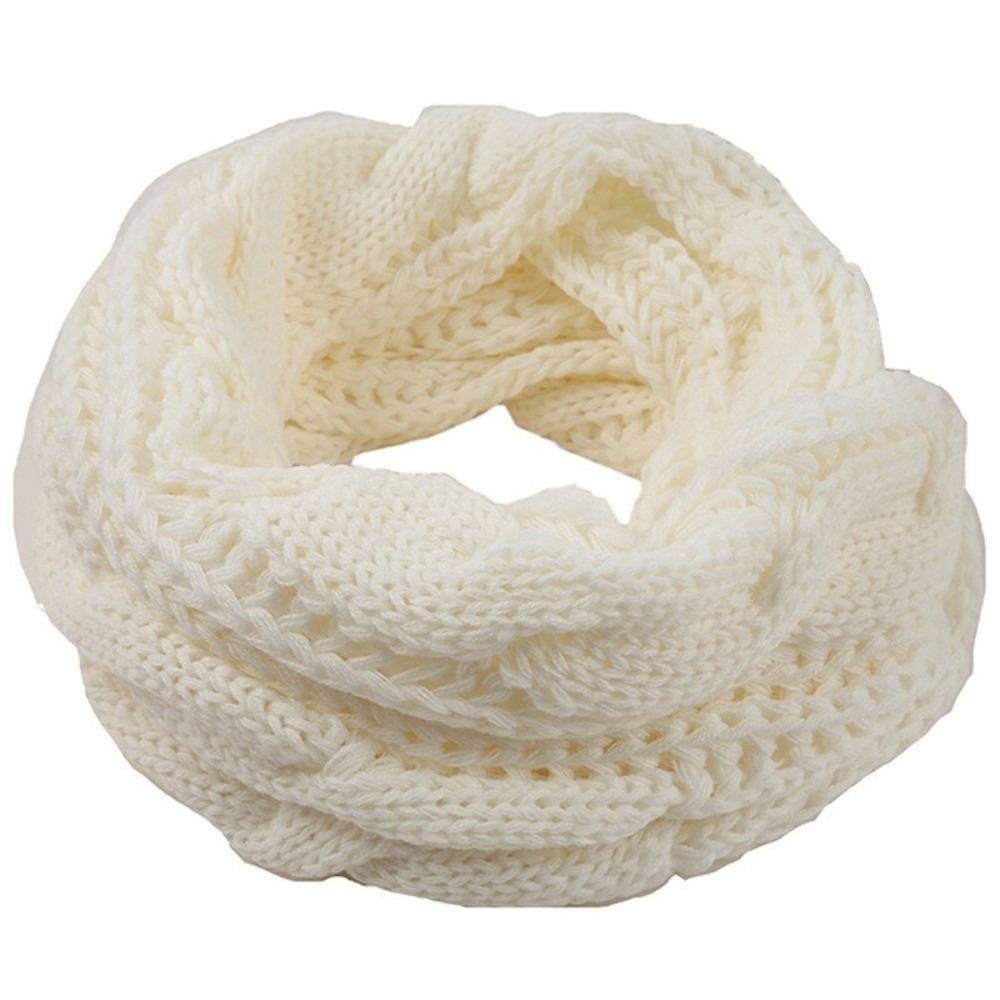 وشاح أنيق بلون موحد محبوك، سمي - مراجعة Wool Scarf Men وسعره