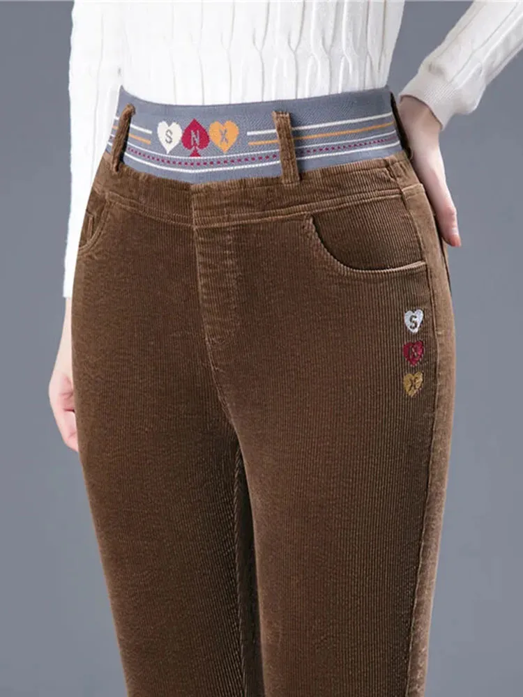 الشتاء رشاقته أفخم اصطف سروال  - مراجعة Corduroy Pant Warm وسعره