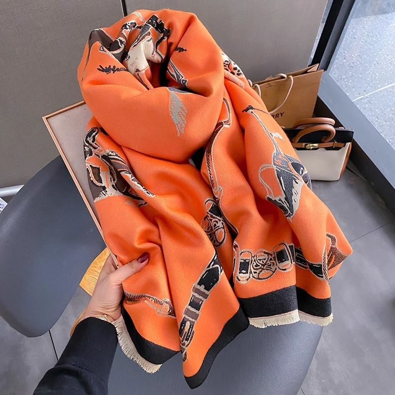 الرجعية رايدر الحصان تقليد الك - مراجعة Wool Scarf Men وسعره
