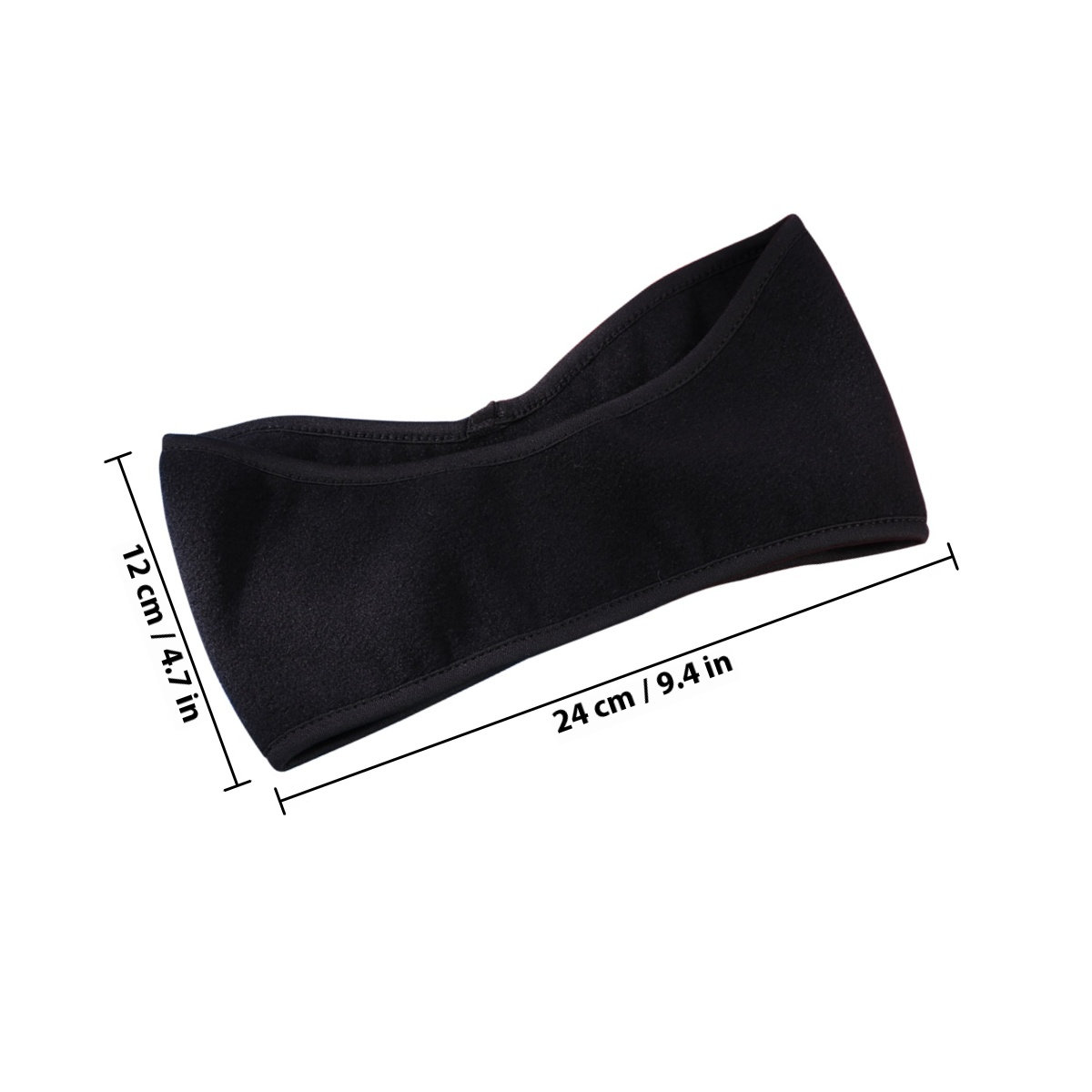 عصابة رأس سوداء للجنسين لتدفئة - مراجعة Fleece Ear Warmer Band وسعره