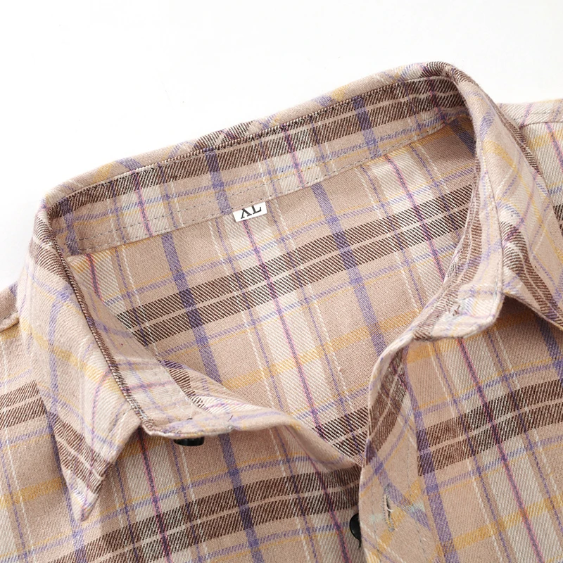 قمصان رجالية كاجوال من الفلاني - مراجعة Flannel Shirt Lined وسعره